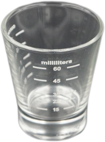Espresso Shotglas 15 - 60ml