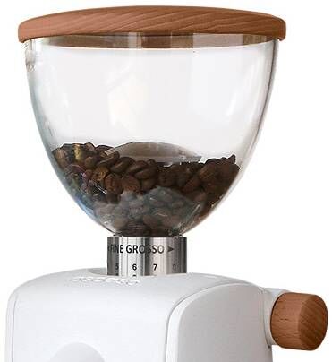 Ascaso Walnuss-Holz-Applikation für I-Steel und I-Mini Kaffeemühlen