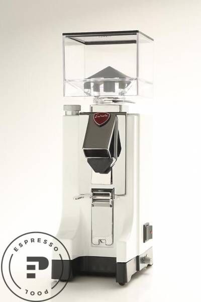 Eureka Mignon MCI grind on demand Mühle Weiß mit Timer
