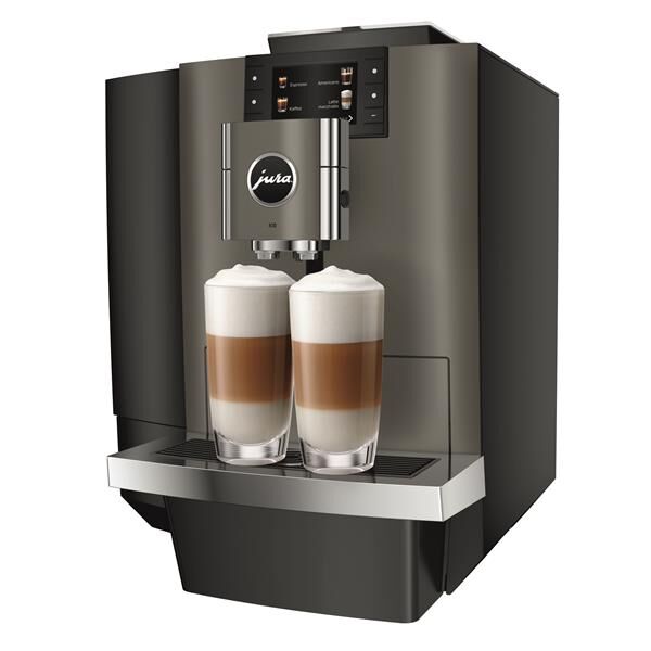 JURA X10 Modell 2024 für Büros nebst leckerem Espresso für ca. 60 Tassen je Werktag