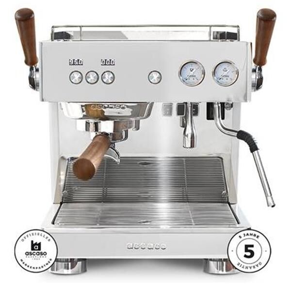 Ascaso Baby T plus poliert Flow Control