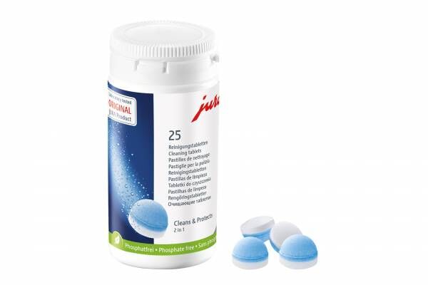 JURA 25 Reinigungstabs für Vollautomaten à 3,5g