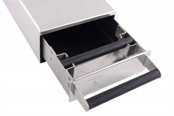 MCC Sudschublade Slim Edelstahl - massiv und sehr hochwertig - BxTxH: 21x30x8,5cm