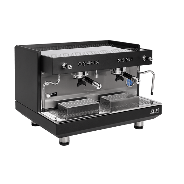 ECM Discover Dual Boiler Gastro - zweigruppig mattschwarz