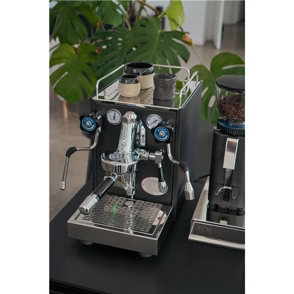 ECM Mechanika Slim PID anthrazit Exclusive Line Bundle mit Mühle C-Manuale anthrazit