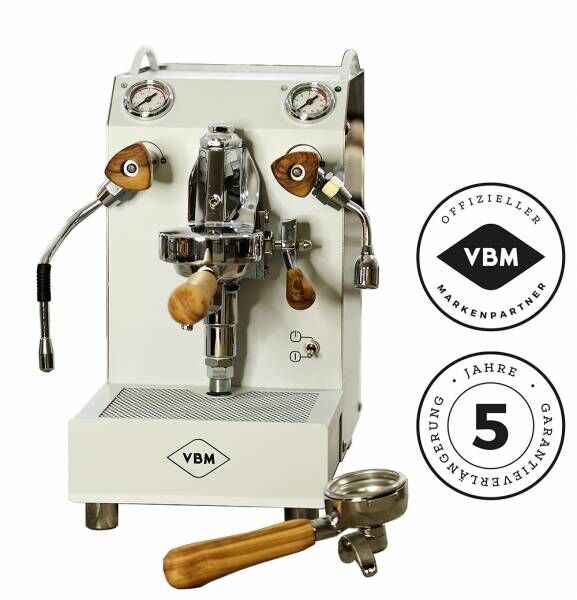 VBM Domobar Junior HX SE white/wood (Zweikreiser)