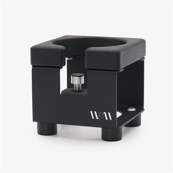 WIEDEMANN Tamperstation Schwarz Räuchereiche höhenverstellbar