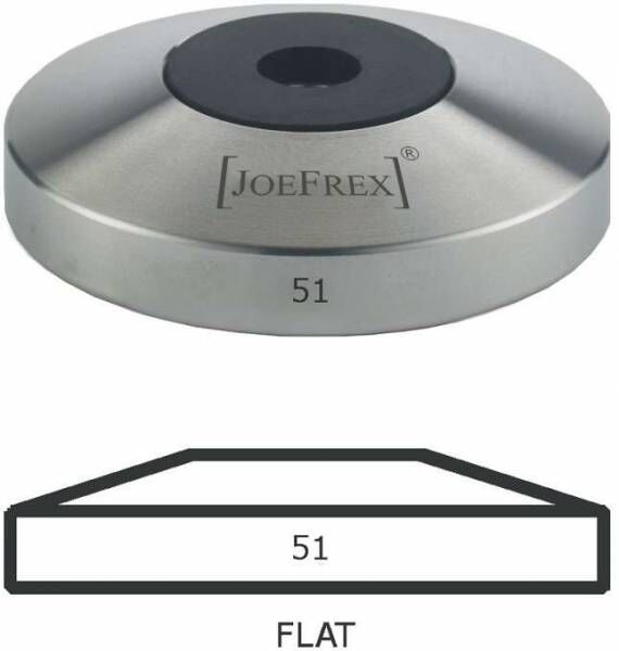 Tamper-Basis (Unterteil) Edelstahl Ø51mm
