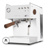 Ascaso Steel DUO PID Weiss matt mit Edelstahlsiebträger 