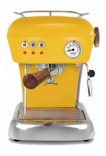 Ascaso Dream Zero mit Holzapplikationen Gelb matt