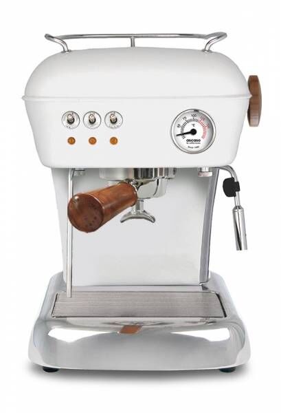 Ascaso Dream Zero mit Holzapplikationen Weiss matt