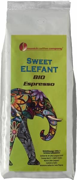 MCC Espresso - BIO Sweet Elefant - Bohnen 1kg - 10er-Pack