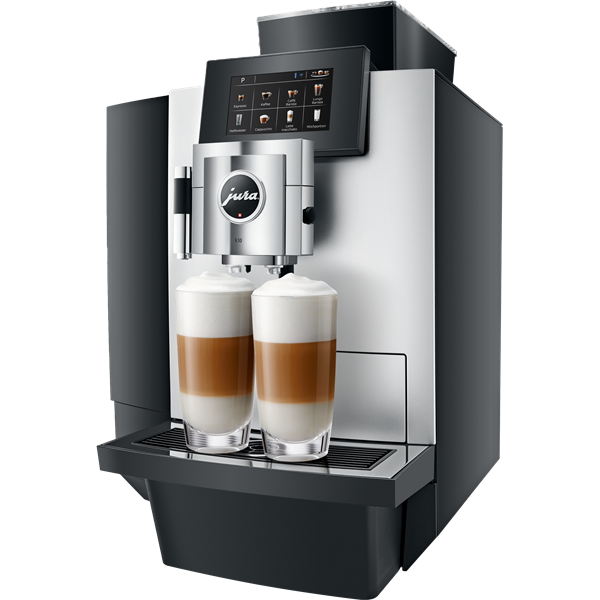 JURA X10 für Büros nebst leckerem Espresso für ca. 60 Tassen je Werktag