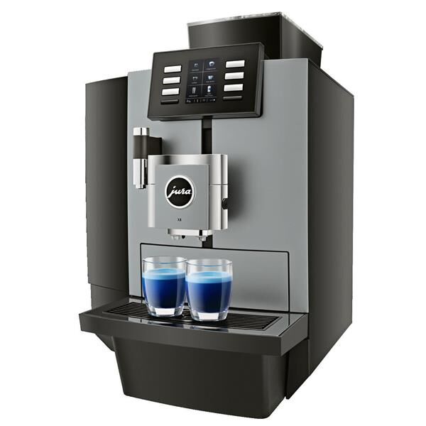 JURA X8 Dark Inox Sonderedition 1000 g Bohnenbehälter gratis Upgrade im RundumSorglosPaket