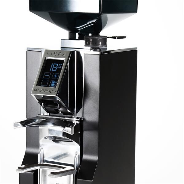 Eureka LIBRA Magnifico mit Waageeinheit matt schwarz mit 5 Jahren Garantie - B-Ware