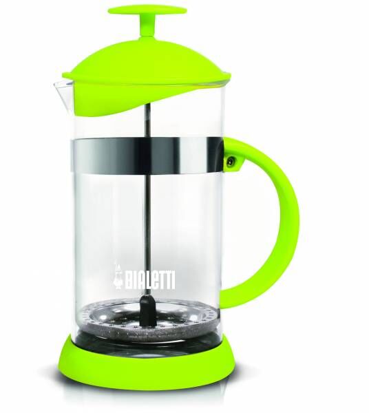 Bialetti Kolbenfilter Kaffeemaschine "French Press Joy" Grün 1 Liter